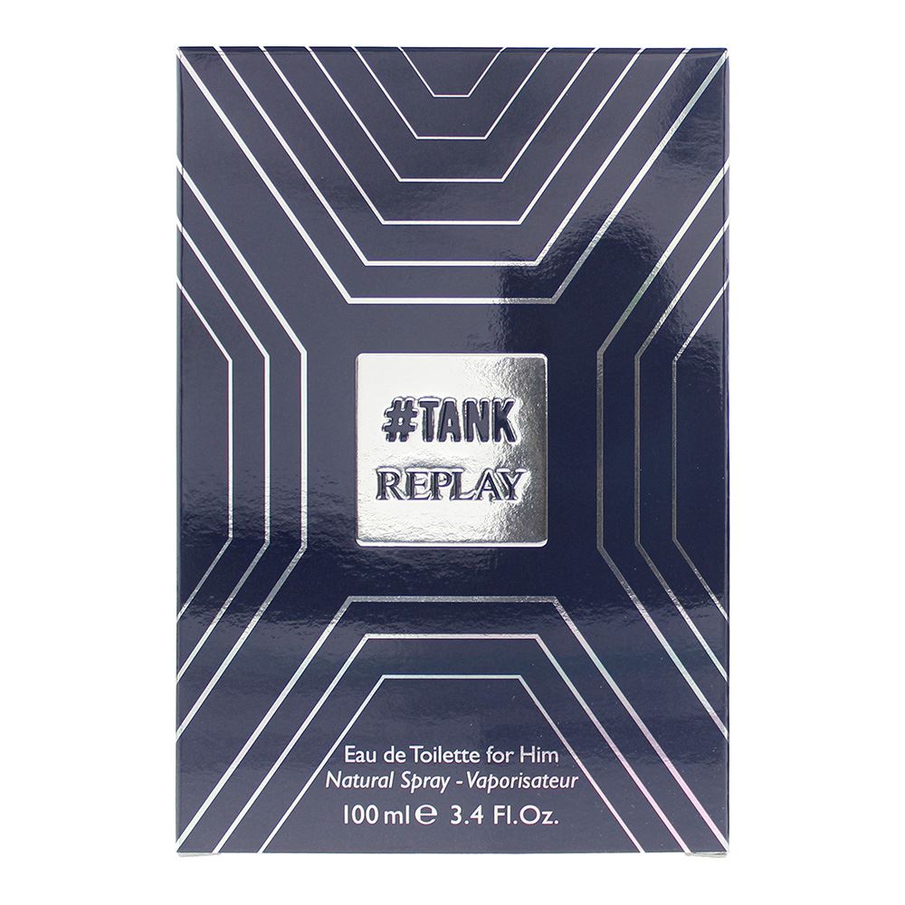 Replay Tank For Him 100ml Eau De Toilette Spray for Him