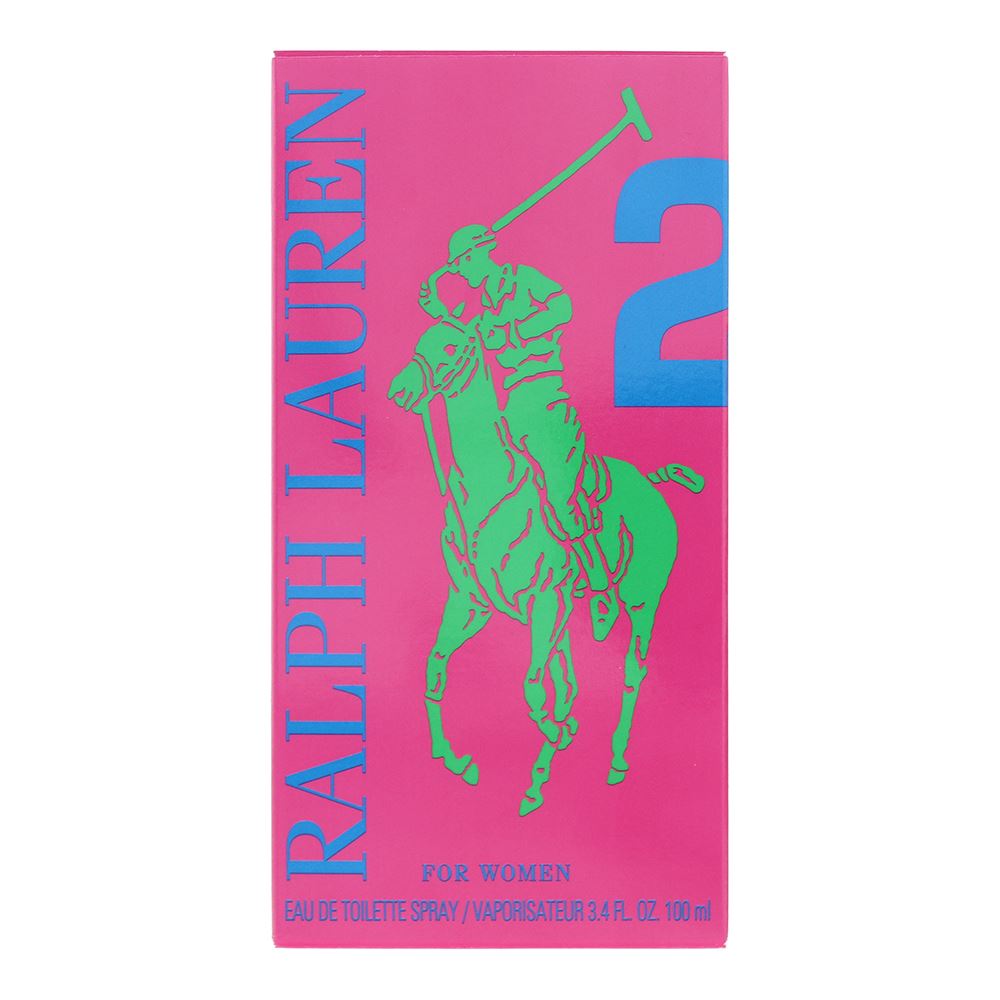 Ralph Lauren Big Pony 2 Pink 100ml Eau de Toilette Spray for Her