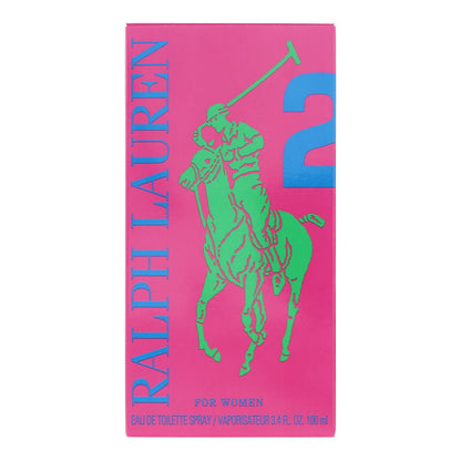 Ralph Lauren Big Pony 2 Pink 100ml Eau de Toilette Spray for Her