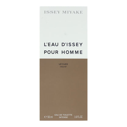 Issey Miyake L'eau D'issey Pour Homme Vetiver 50ml Eau de Toilette Spray For Him