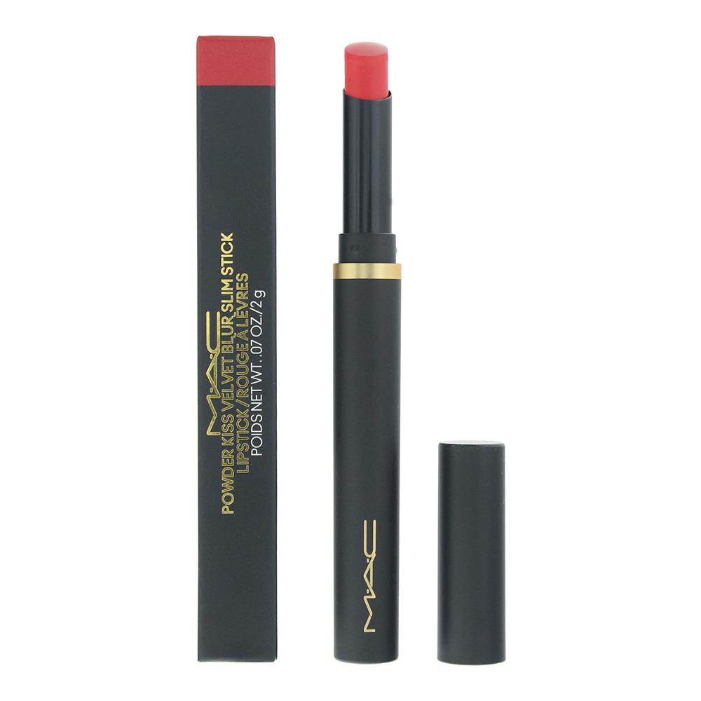 MAC Powder Kiss Velvet Blur Slim Stick 2g  Lipstick - 875 Devoted to Danger