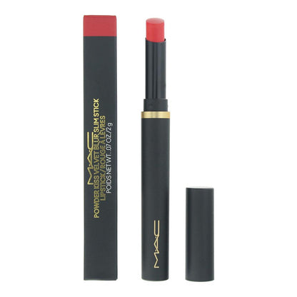MAC Powder Kiss Velvet Blur Slim Stick 2g  Lipstick - 875 Devoted to Danger