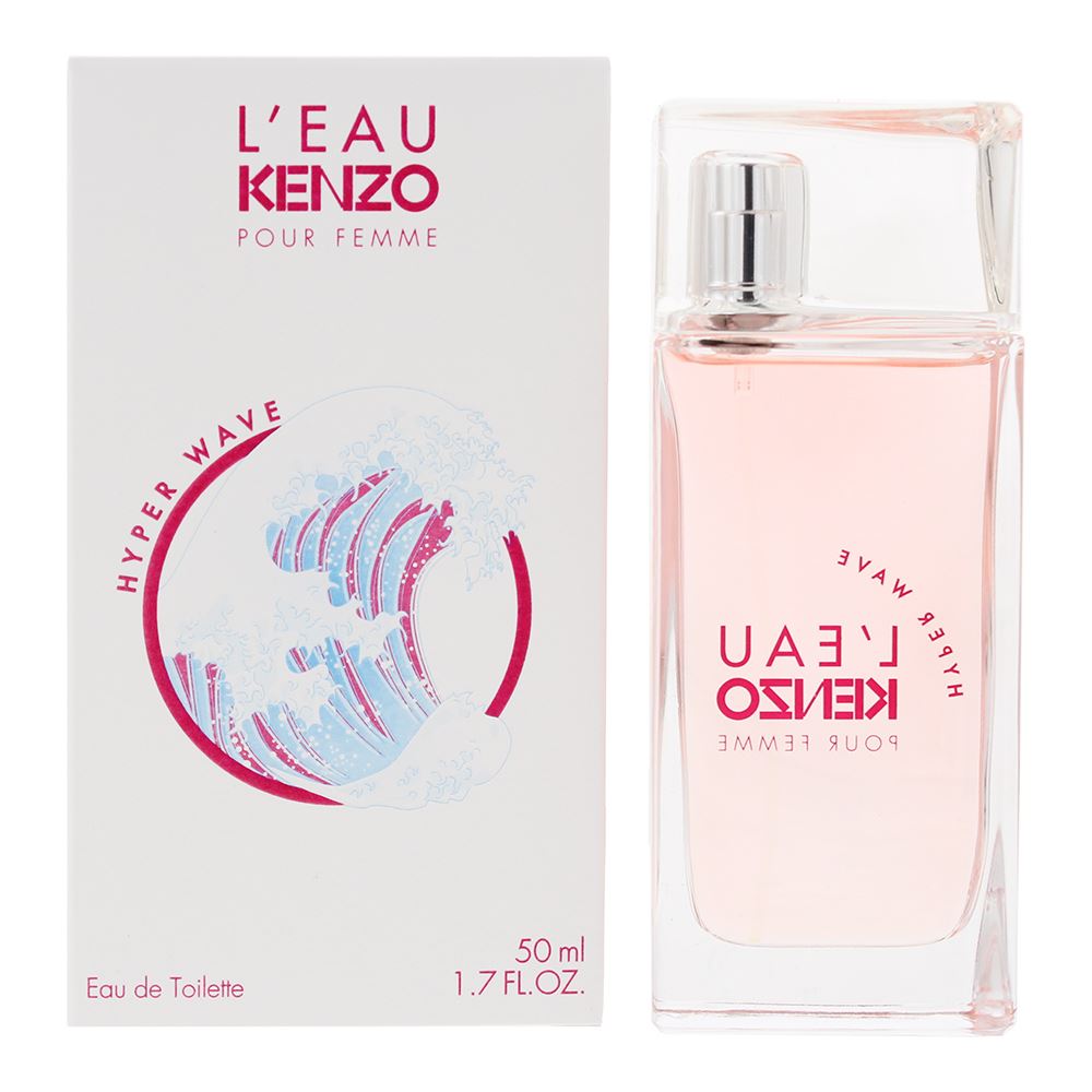 Kenzo L'eau Pour Femme Hyper Wave 50ml Eau de Toilette Spray for Her
