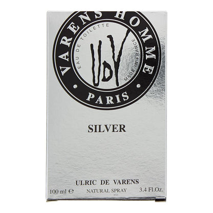 Ulric De Varens UDV Silver 100ml  Eau de Toilette Spray For Him -  Limited Edition