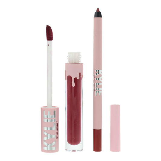 Kylie By Kylie Jenner 3ml Matte Lipstick, 1.1g Lip Liner  - 103 Better Not Pout