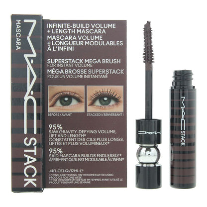 MAC Stack 12ml Mascara - Chestnut Stack