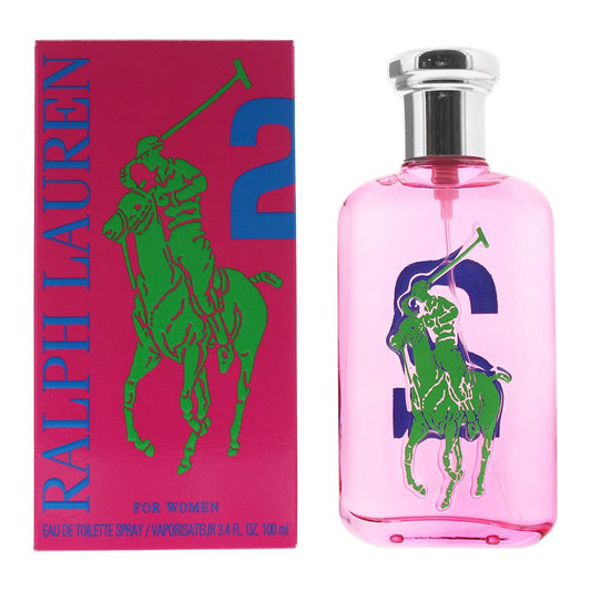 Ralph Lauren Big Pony  Pink 100ml Eau De Toilette Spray for Her