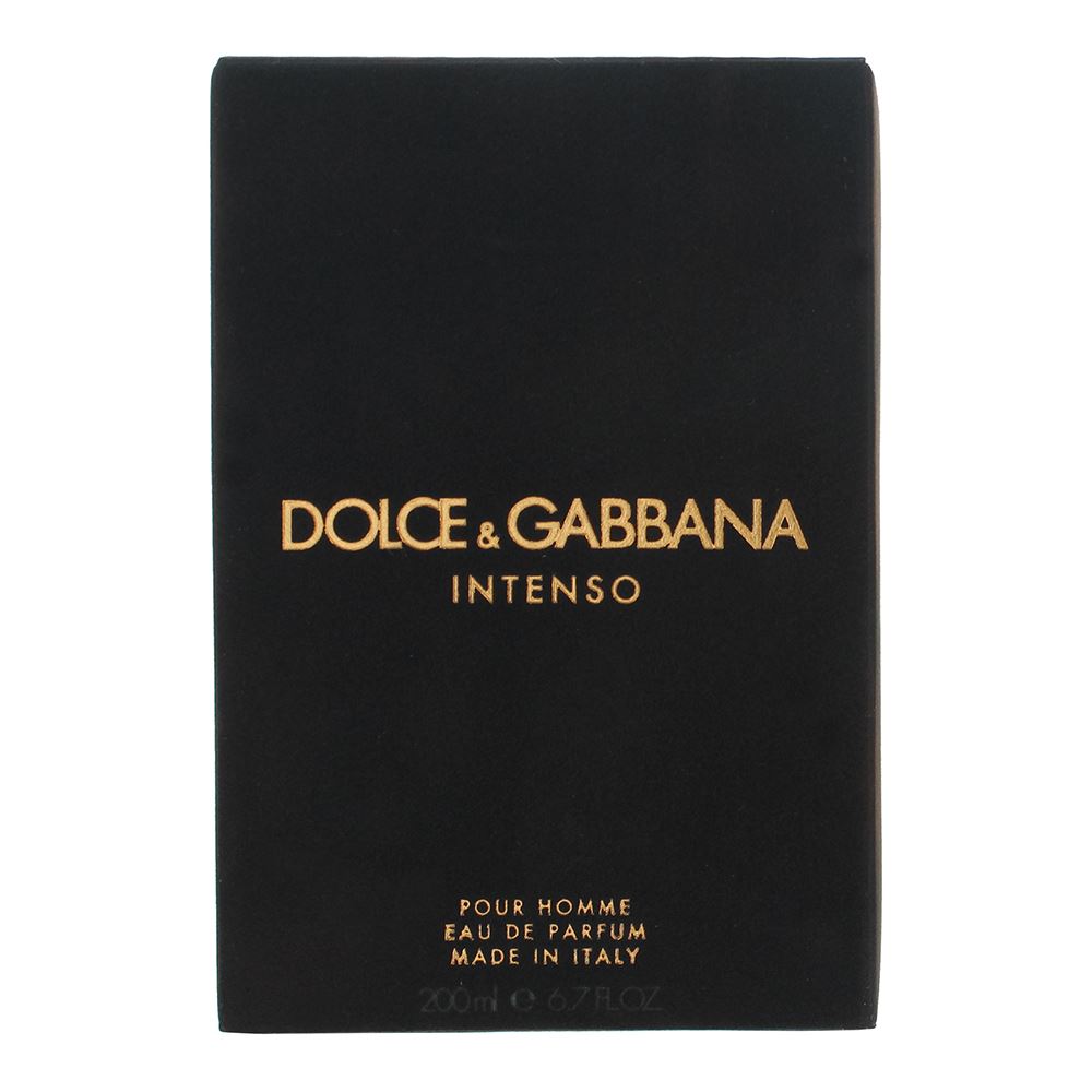 Dolce & Gabbana Pour Homme Intenso 200ml Eau De Parfum Spray for Him