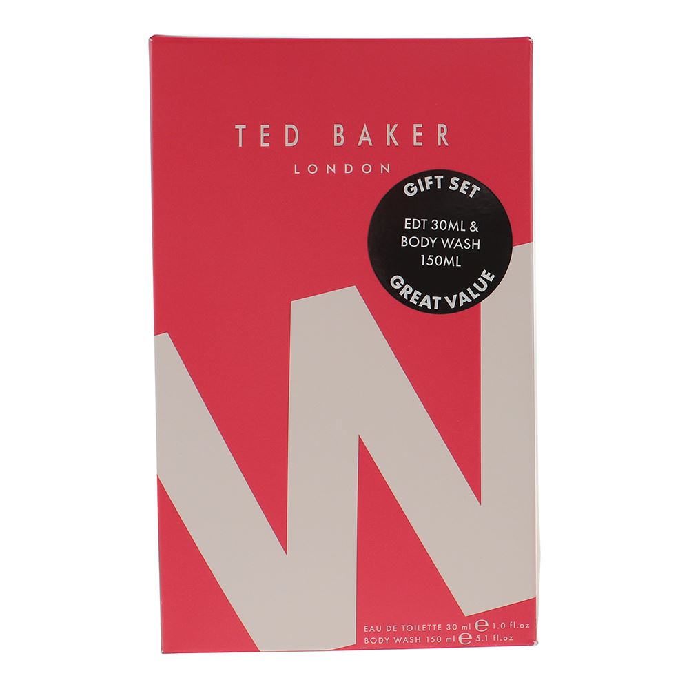 Ted Baker W 30ml  Eau de Toilette Gift Set For Her 150ml  Body Wash