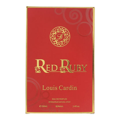 Louis Cardin Red Ruby 100ml Eau de Parfum Spray for Her