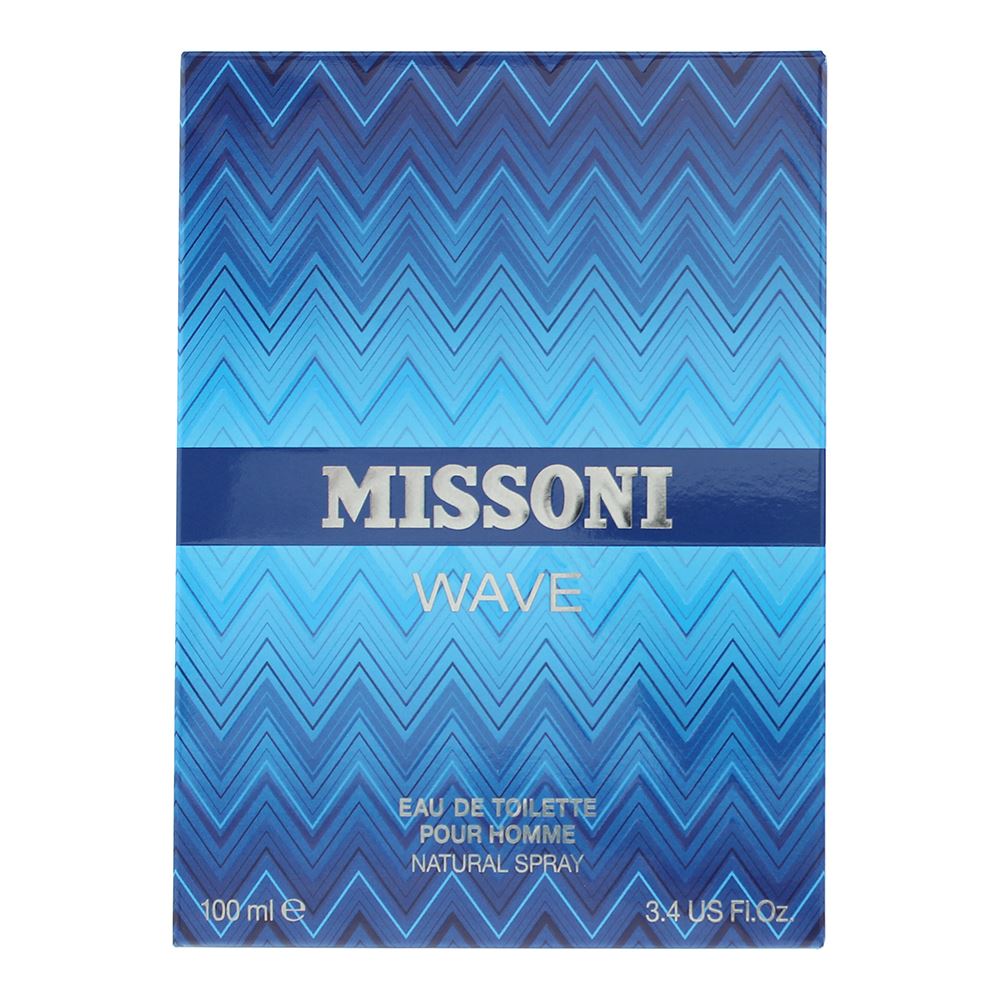 Missoni Wave Eau De Toilette 100ml Spray for Him