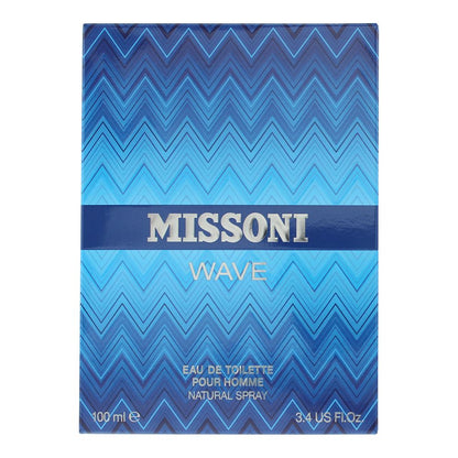 Missoni Wave Eau De Toilette 100ml Spray for Him