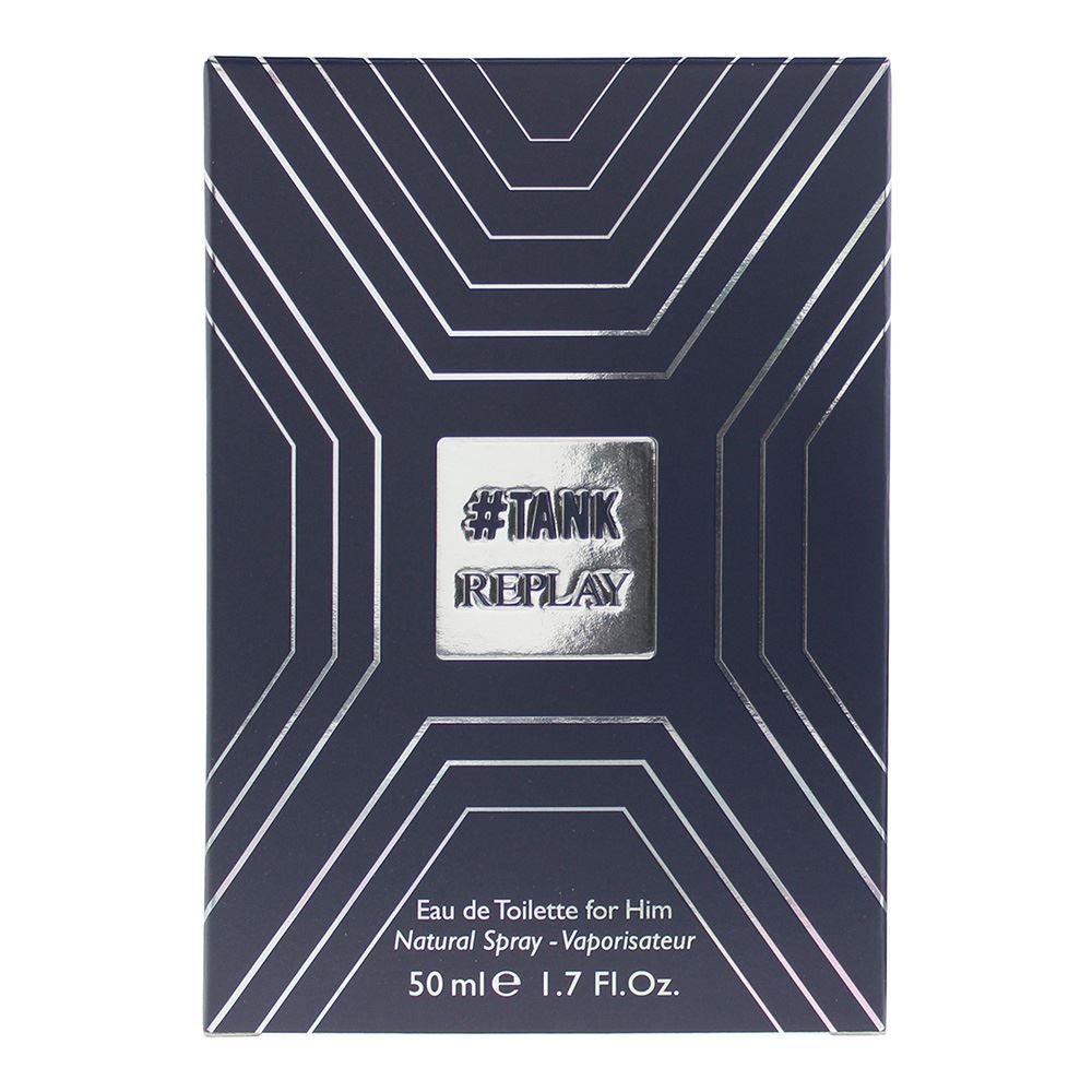 Replay Tank For Him 50ml Eau De Toilette Spray for Him