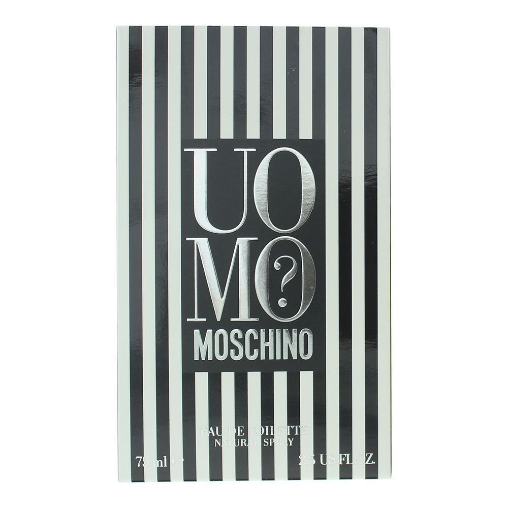 Moschino Uomo 75ml Eau de Toilette Spray for Him