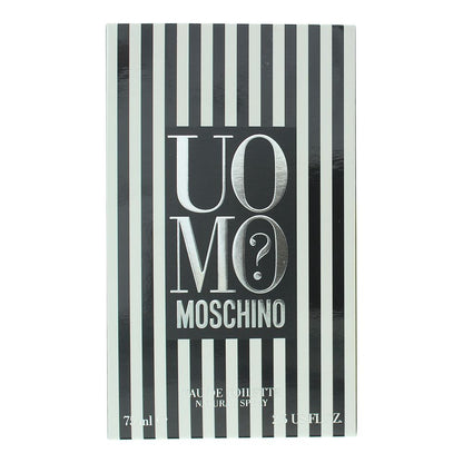 Moschino Uomo 75ml Eau de Toilette Spray for Him