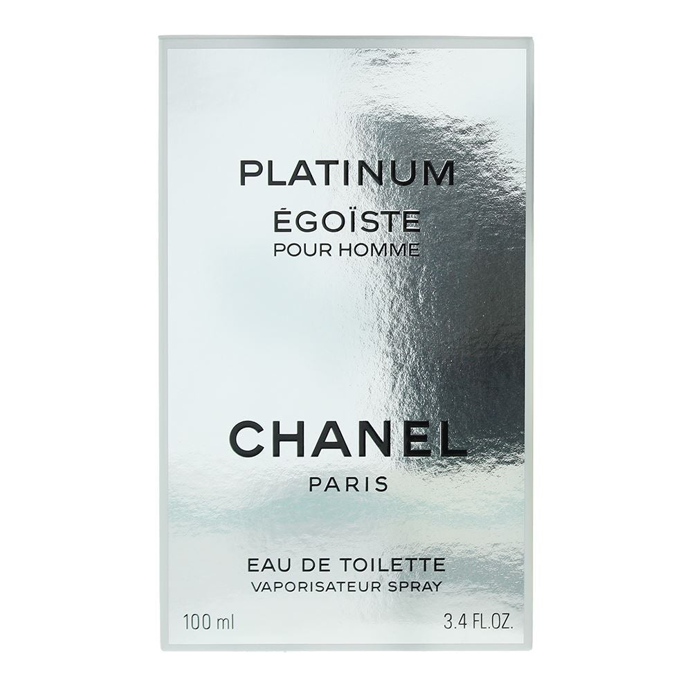 Chanel Egoiste Platinum 100ml  Eau de Toilette Spray for Him