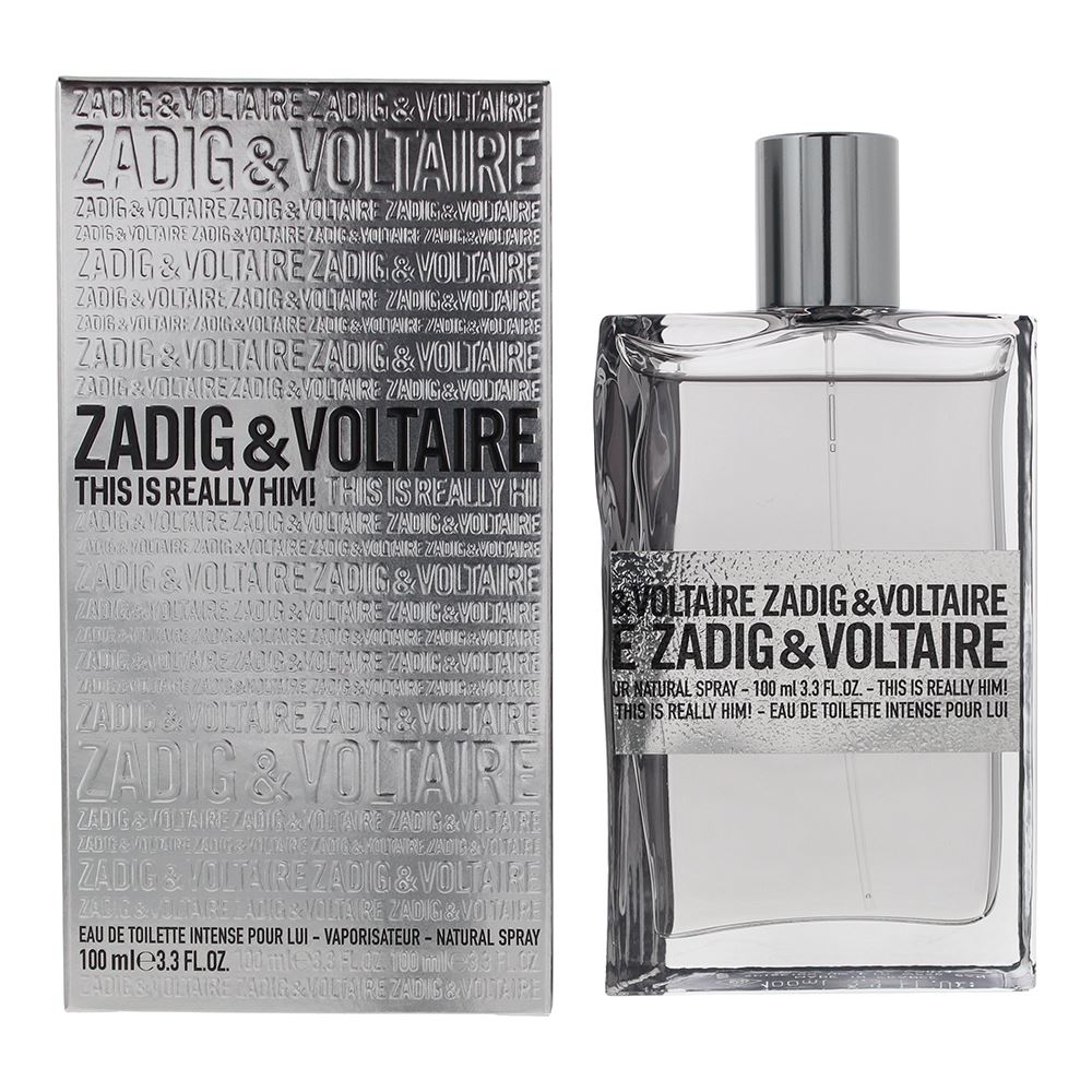 Zadig & Voltaire This Is Really Him! 100ml Eau De Toilette Intense Spray for Him