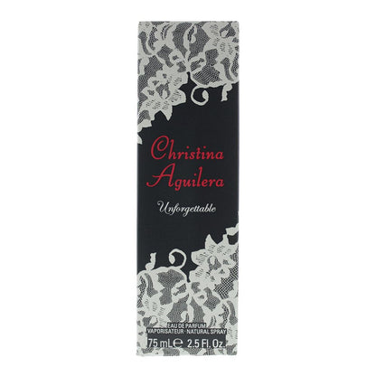 Christina Aguilera Unforgettable 75ml Eau De Parfum Spray for Her