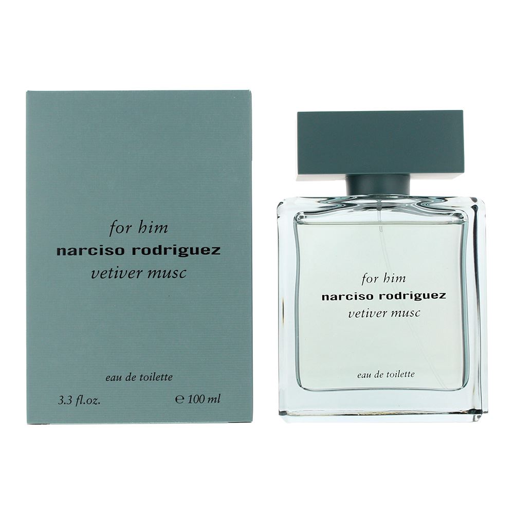 Narciso Rodriguez For Him Vetiver Musc 100ml Eau De Toilette Spray for Him