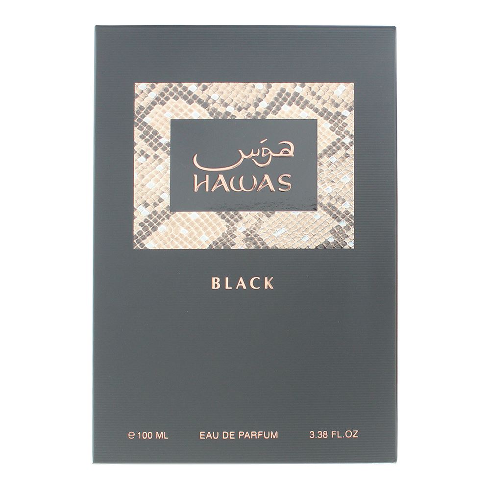 Rasasi Hawas Black 100ml Eau de Parfum Spray For Him
