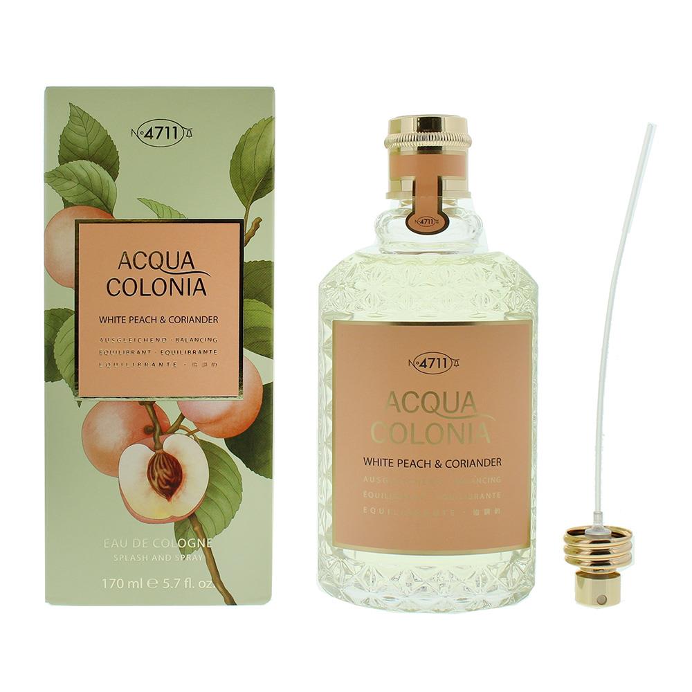 4711 Acqua Colonia White Peach & Coriander 170ml Eau de Cologne Spray for Unisex