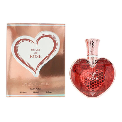 Louis Cardin Heart Of Rose 100ml Eau de Parfum Spray for Her