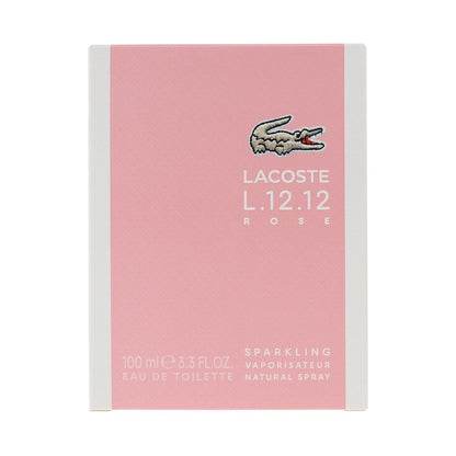 Lacoste L.12.12. Rose Sparkling 100ml Eau de Toilette Spray for Her