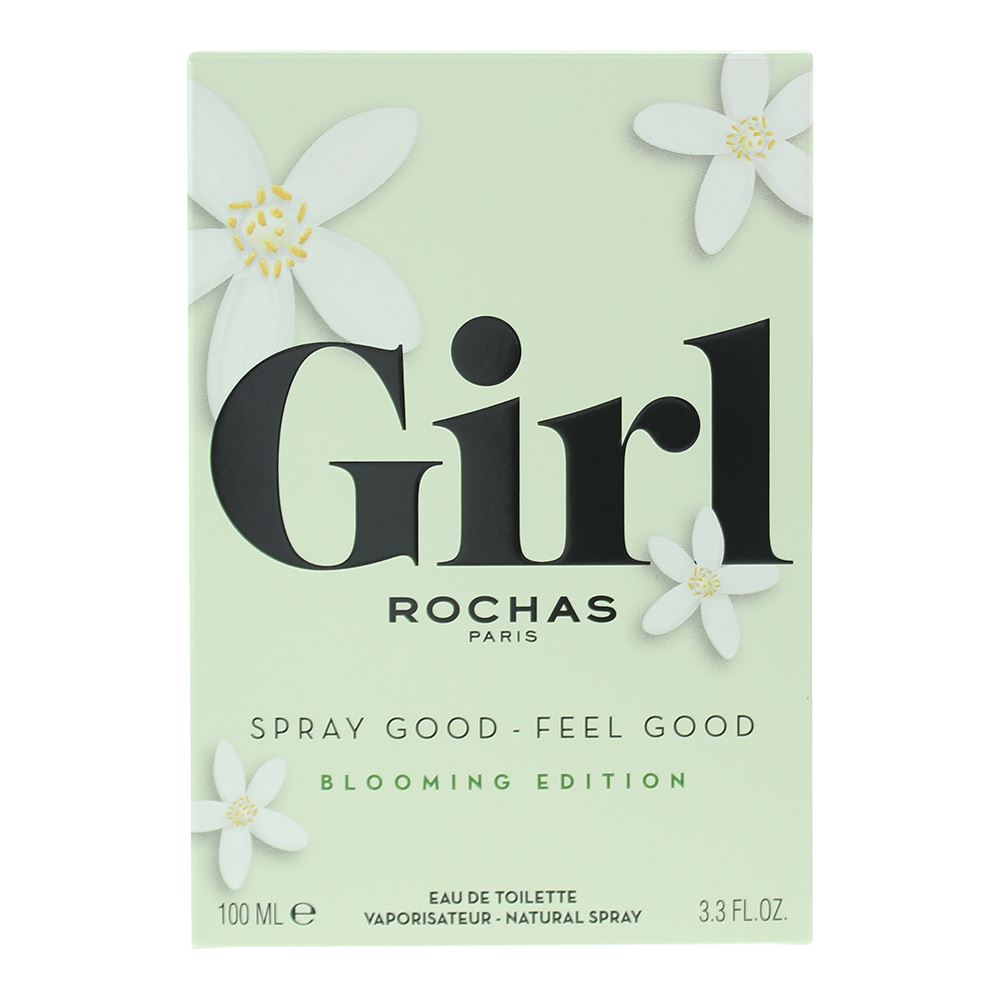 Rochas Girl Blooming 100ml Eau de Toilette Spray for Her