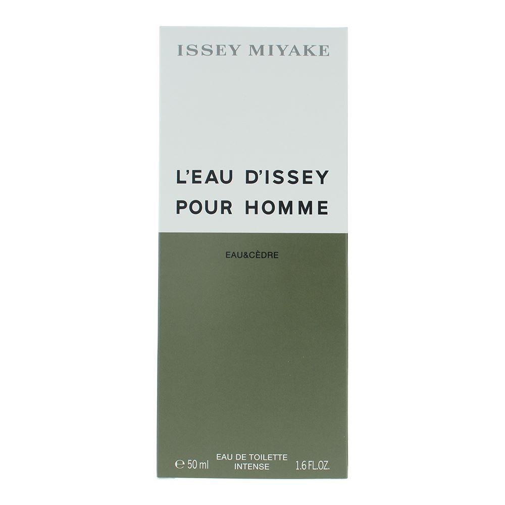 Issey Miyake L'eau D'issey Pour Homme Eau & Cedre 50ml Eau de Toilette Spray for Him