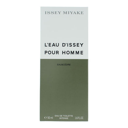 Issey Miyake L'eau D'issey Pour Homme Eau & Cedre 50ml Eau de Toilette Spray for Him