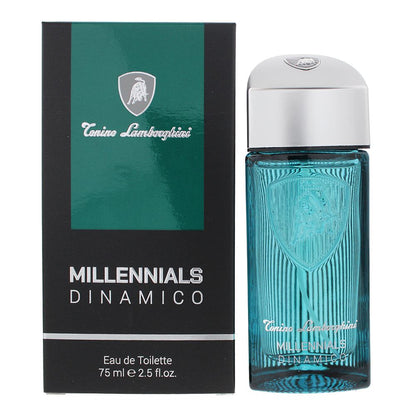 Lamborghini Millennials Dynamico 75ml Eau de Toilette Spray for Him