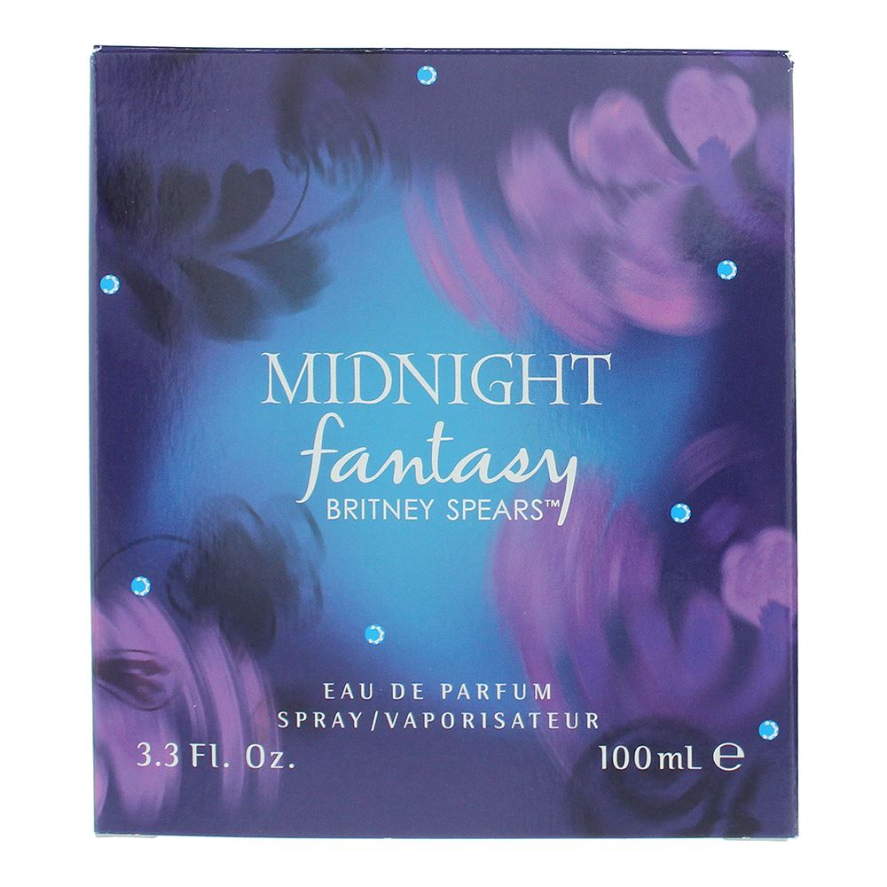 Britney Spears Midnight Fantasy 100ml Eau de Parfum Spray for Her
