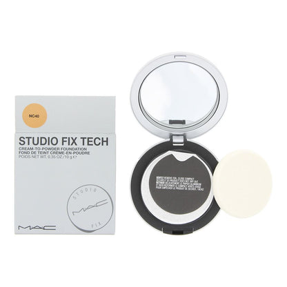 MAC Studio Fix Tech Cream To Powder 10g Foundation - NC40