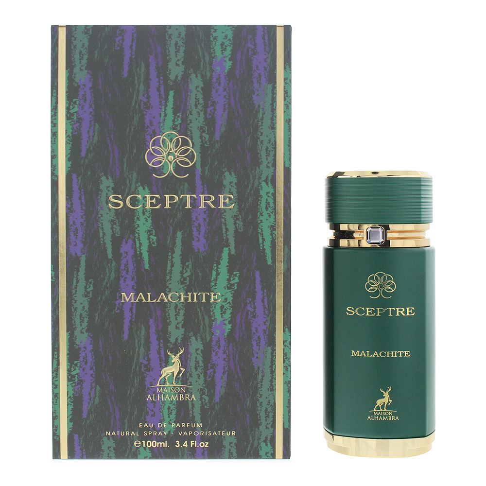 Maison Alhambra Sceptre Malachite 100ml Eau de Parfum Spray for Him