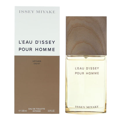 Issey Miyake L'eau D'issey Pour Homme Vetiver 100ml Eau de Toilette Spray For Him