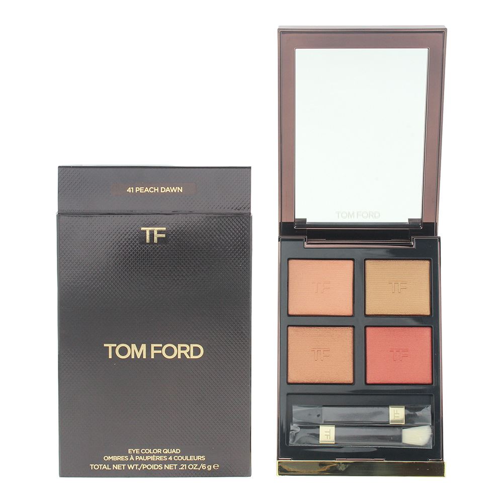 Tom Ford Eye Color Quad 6g Eyeshadow Palette -  41 Peach Dawn