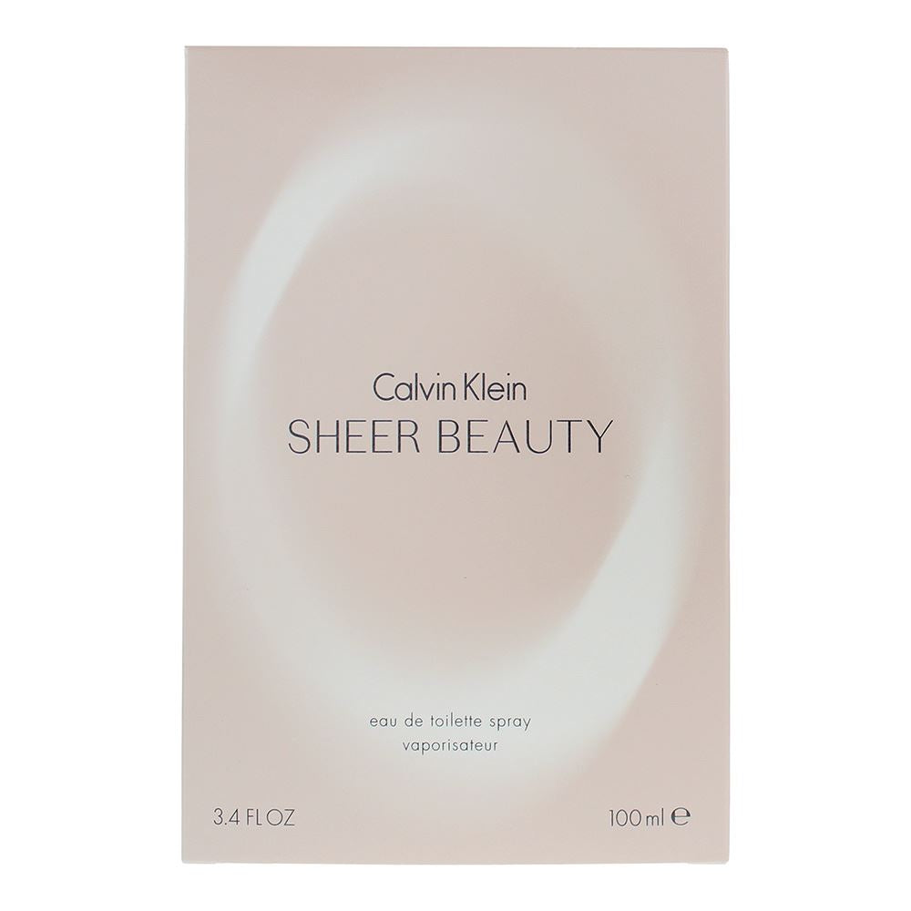 Calvin Klein Sheer Beauty 100ml Eau de Toilette Spray for Her