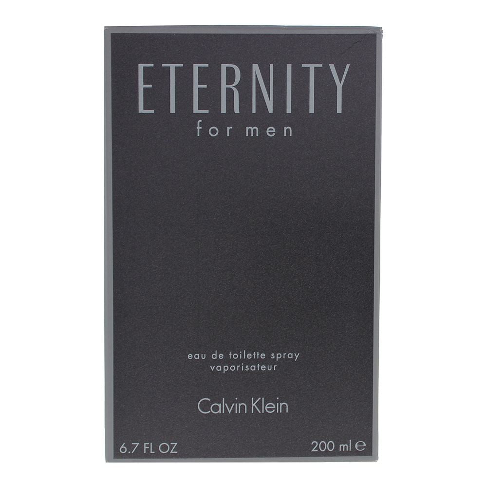 Calvin Klein Eternity For Men 200ml Eau De Toilette Spray for Him