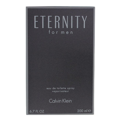 Calvin Klein Eternity For Men 200ml Eau De Toilette Spray for Him