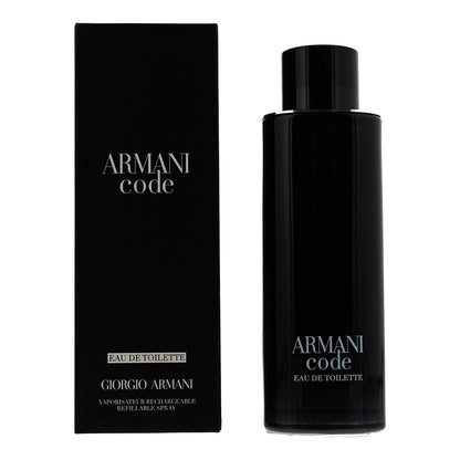 Giorgio Armani Code Pour Homme 200ml Eau de Toilette Refillable Spray for Him