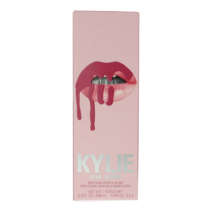 Kylie By Kylie Jenner 3ml Matte Lipstick, 1.1g Lip Liner - 102 Extraordinary