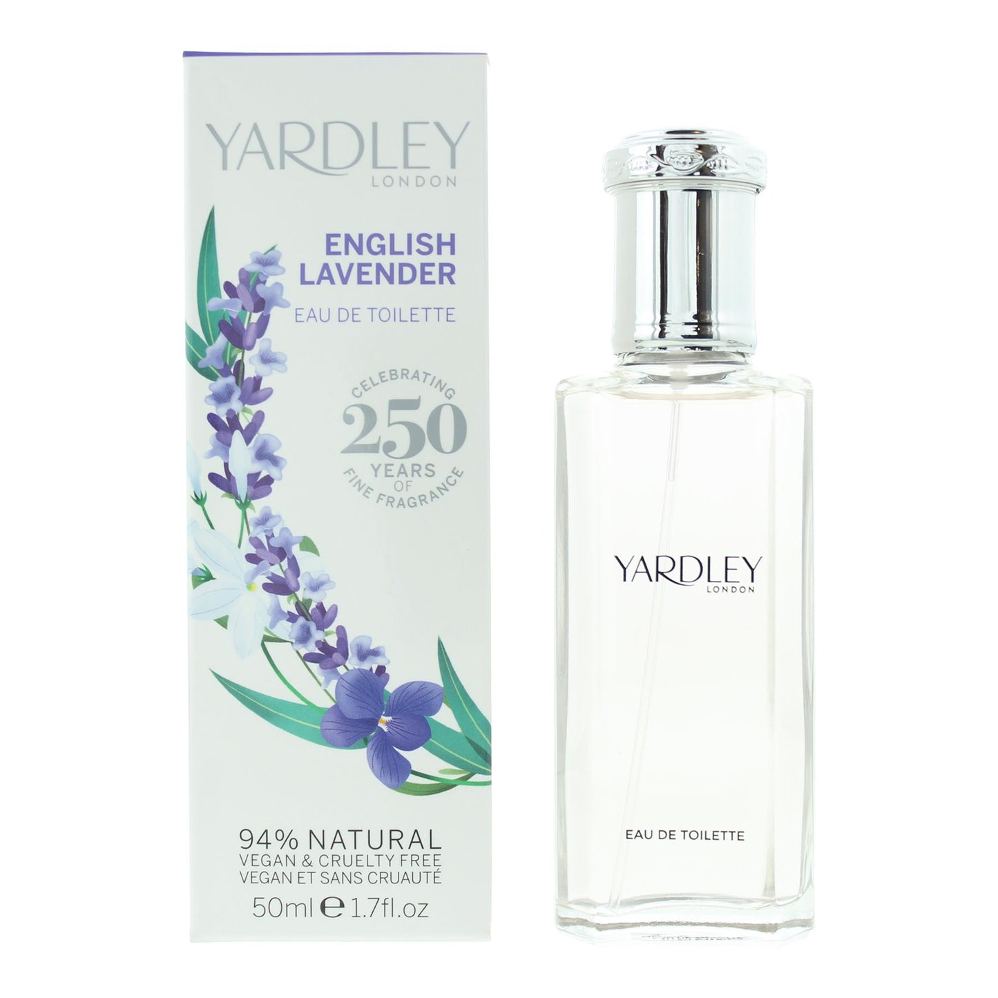 Yardley English Lavender 50ml Eau de Toilette Spray for Her