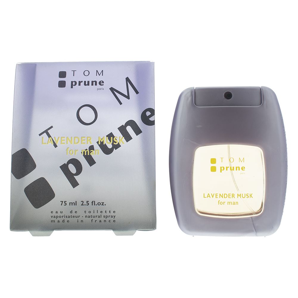 Tom Prune Lavender Musk For Man 75ml Eau de Toilette Spray for Him