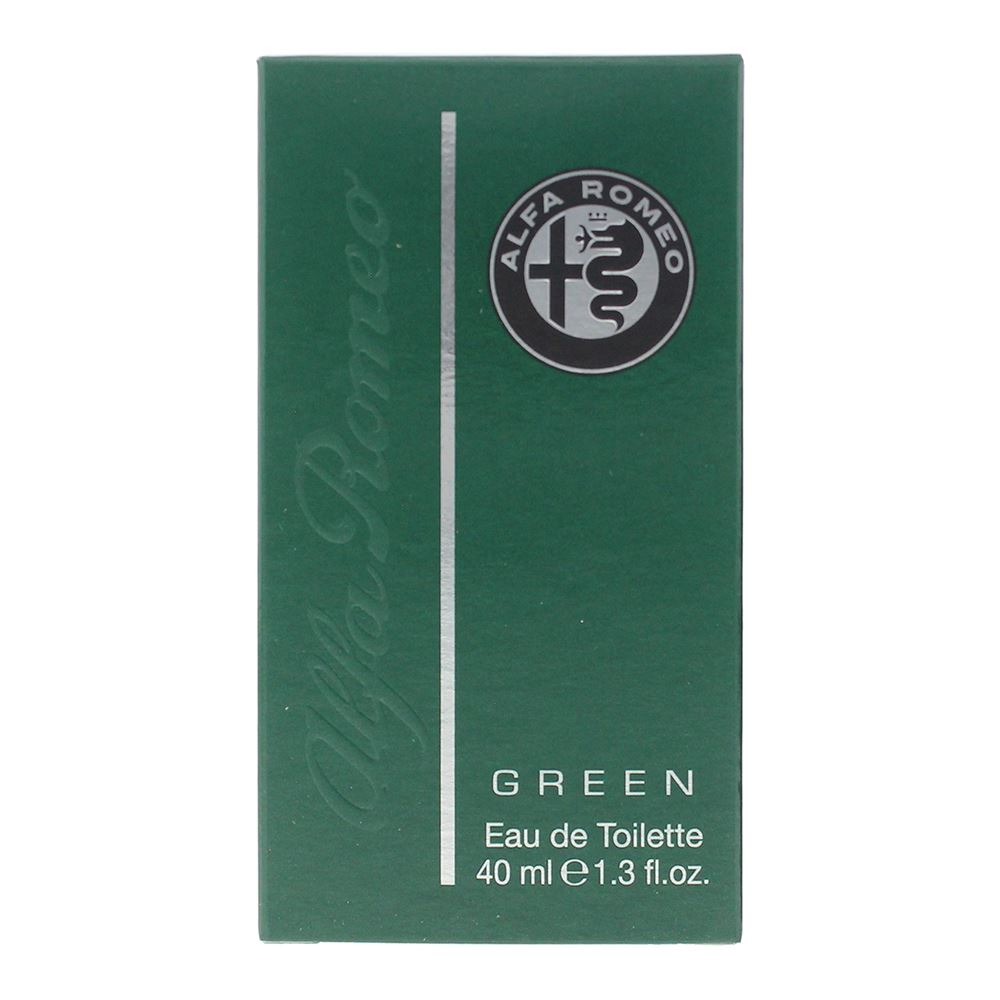Alfa Romeo Green 40ml Eau De Toilette Spray for Him