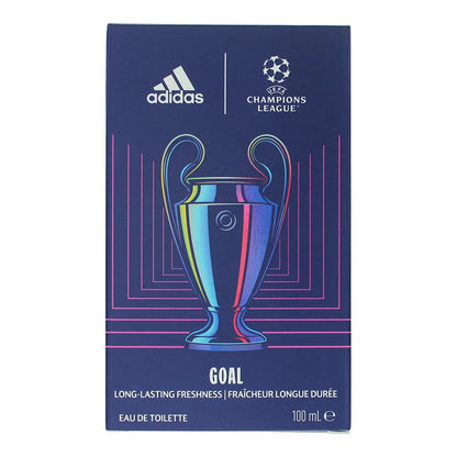 Adidas Champions League Goal 100ml Eau de Toilette Spray for Him