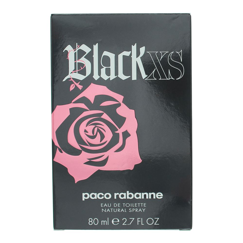 Paco Rabanne Black XS 80ml Eau de Toilette Spray For Her