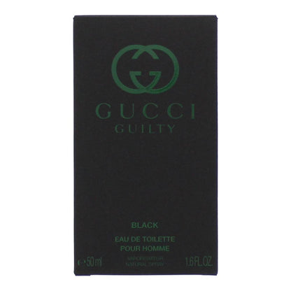 Gucci Guilty Black Pour Homme 50ml Eau de Toilette Spray for Him