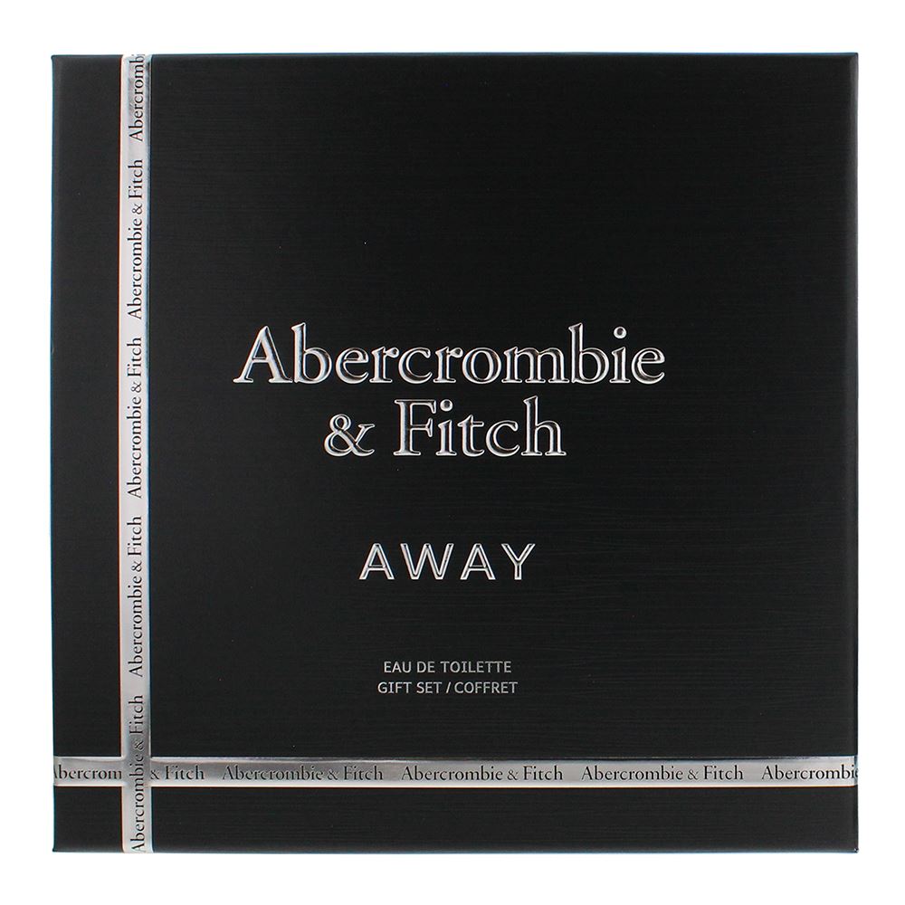 Abercrombie & Fitch Away 50ml Eau De Toilette Gift Set 200ml Shower Gel for Him