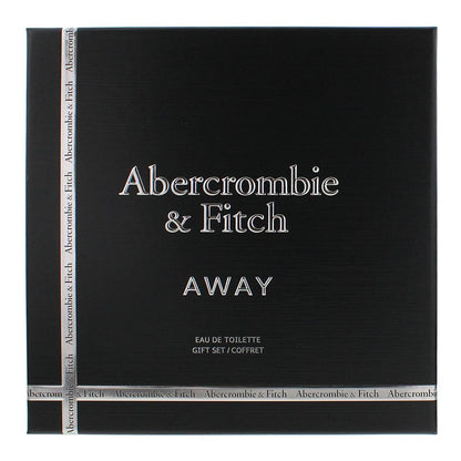 Abercrombie & Fitch Away 50ml Eau De Toilette Gift Set 200ml Shower Gel for Him