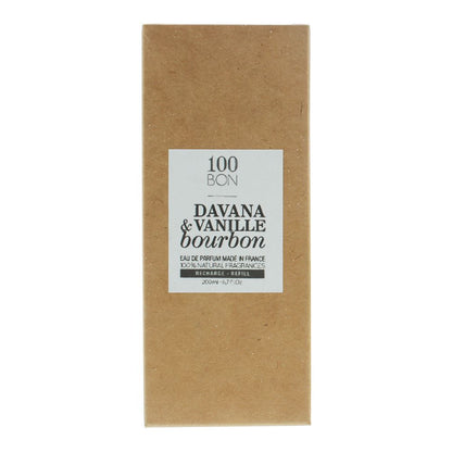 100 Bon Davana & Vanille Bourbon 200ml Eau de Parfum Refill Unisex